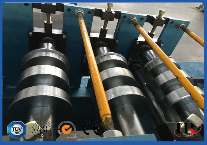 Round Downpipe / Downspout Roll Forming Machine 0.4 - 0.6 mm Sheet Thickness
